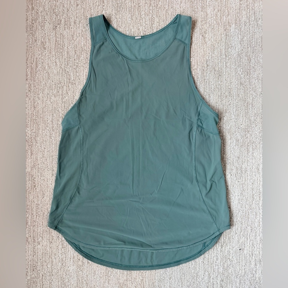Lululemon Sculpt Tank Green Size 6